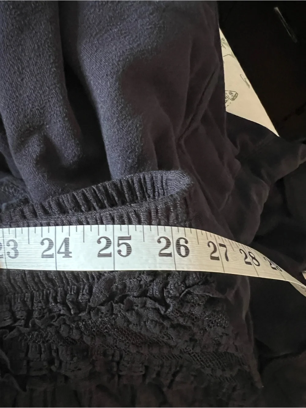 Torrid Size 6 Black Crotchet Skirt